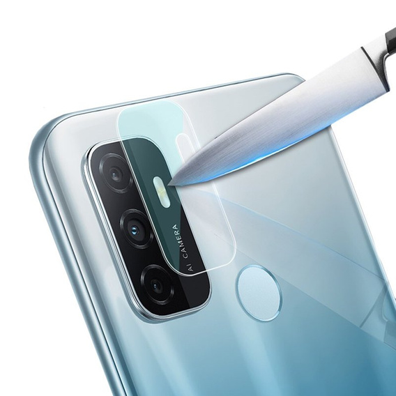 Tempered Camera Glass for Oppo A53 2020, transparent