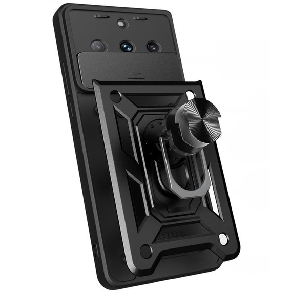 Case for Realme 11 Pro 5G / 11 Pro+ 5G, CamShield Slide, black