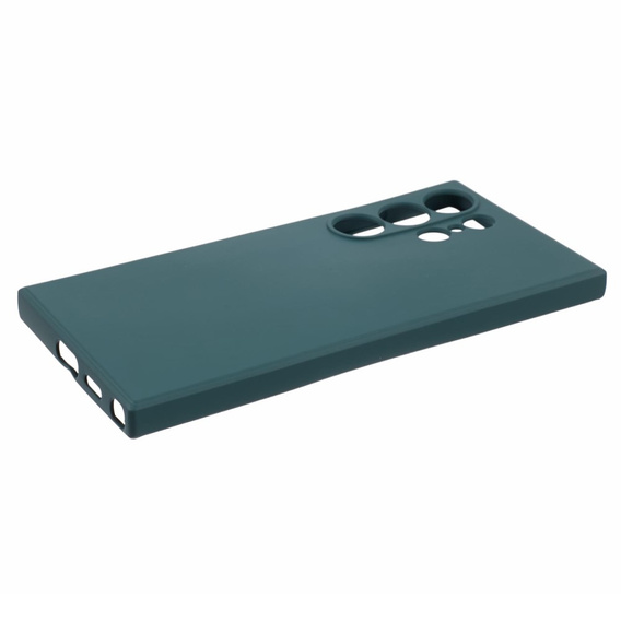 Case for Samsung Galaxy S24 Ultra, Silicone Lite, green