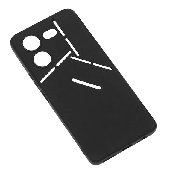 Thin Case for Tecno Pova 5 Pro, Slim, black
