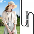 Case for Samsung Galaxy S25, Electro MagSafe, black + Lanyard