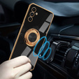 Case for Samsung Galaxy A04S / A13 5G, Electro Ring, black