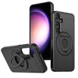 MagSafe case for Samsung Galaxy S24, Military Magnet, Hybrid Case, black