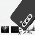 Case for Samsung Galaxy S24, Silicone MagSafe, black