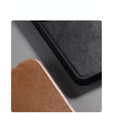 NILLKIN flip case for Samsung Galaxy A56, CamShield Qin Pro, leather, brown