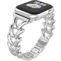 Bracelet for Apple Watch 1/2/3/4/5/6/7/8/SE/ULTRA 42/44/45/49MM, Silver