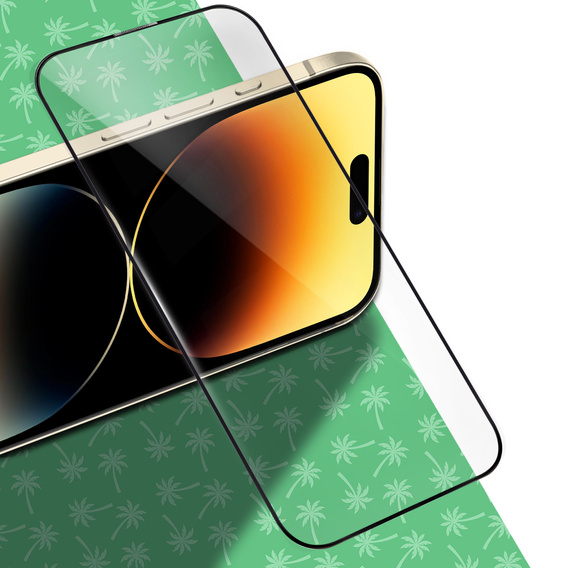 5D Full Glue Smart Palm Tempered Glass for iPhone 14 Pro