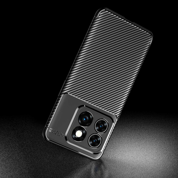 Case for OnePlus 10T 5G, Carbon Gel, black