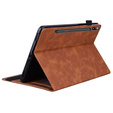 Case for Samsung Galaxy Tab S10 FE+ Plus, Classic, with space for stylus, black