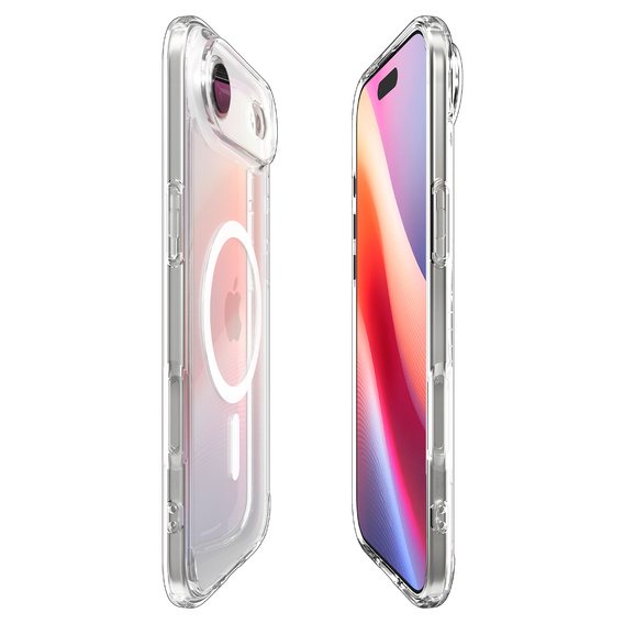 Spigen Ultra Hybrid MagSafe Case for iPhone Air, Clear/White