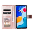 Flip case for Xiaomi Redmi Note 11/11S, Mandala, pink