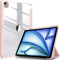 Case for Apple iPad Air 11" 6 gen. 2024 (A2902, Smartcase Hybrid, with stylus space, pink