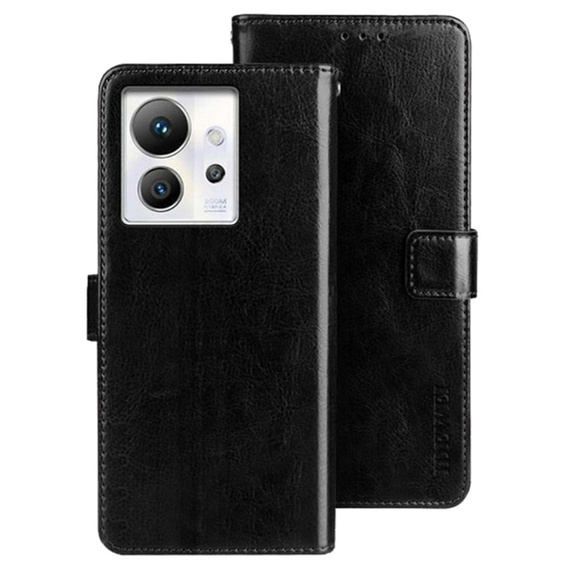 Flip case for Infinix Zero Ultra, IDEWEI Wallet, black