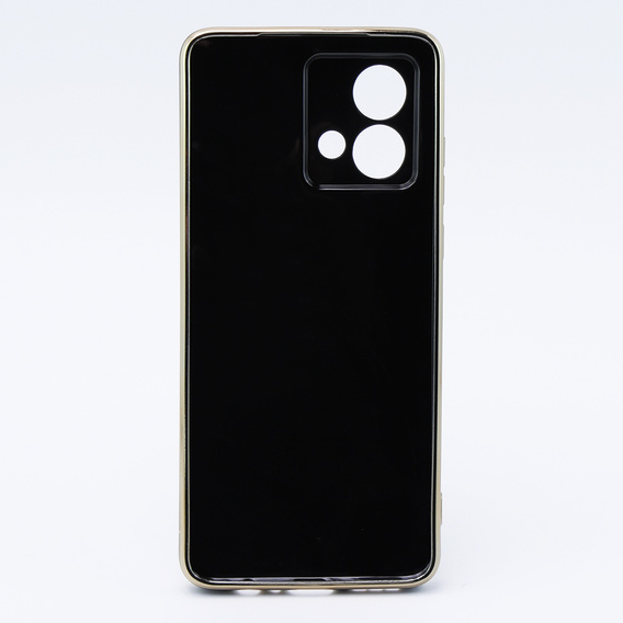 Case for Motorola Moto G84 5G, Glamour CamShield, black