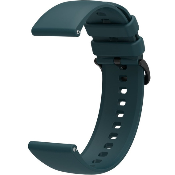 Silicone strap for Huawei Watch GT Runner / GT 3 46mm, Army Green