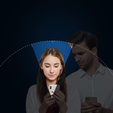 Dux Ducis Anti Spy Tempered Glass for iPhone X/XS