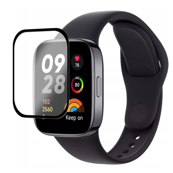 2x ERBORD Hybrid Glass for Xiaomi Redmi Watch 3 Active