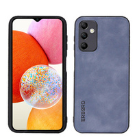 Case for Samsung Galaxy A14 5G, ERBORD Business, with metal plate for car mounts, blue