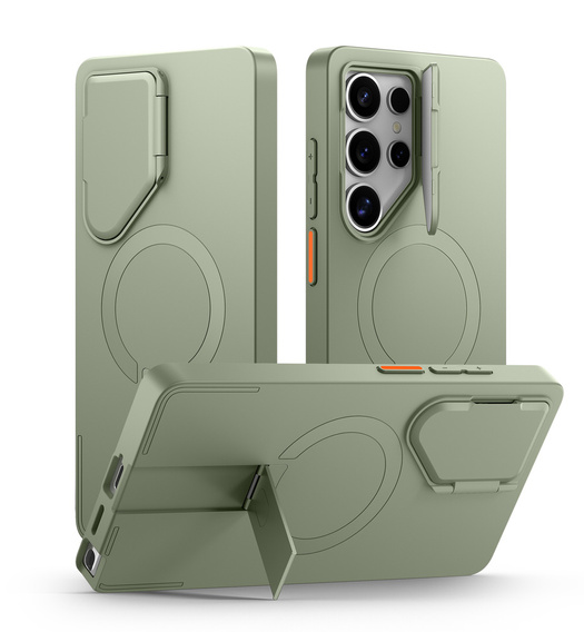 Case for Samsung Galaxy S25 Ultra, Suritch Shockproof, for MagSafe, green