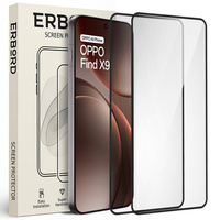 2x ERBORD 3D tempered glass for Oppo Find X9