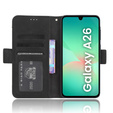 Flip case for Samsung Galaxy A26, Card Slot, black