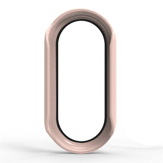 2in1 Case + Tempered Glass for Xiaomi Smart Band 10 / 9 / 8, pink