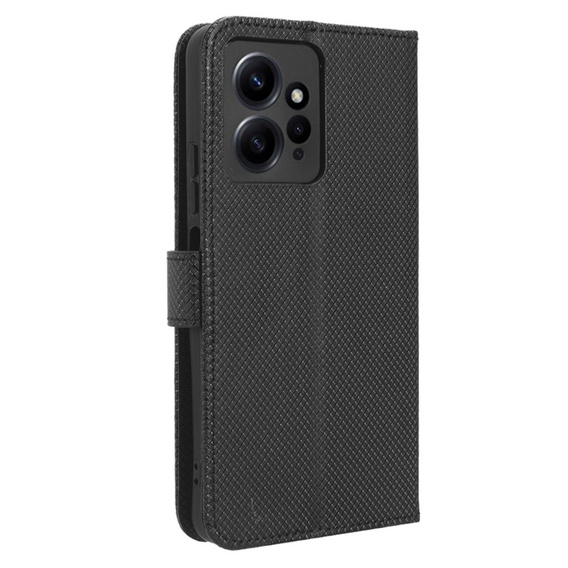Flip case for Xiaomi Redmi Note 12 4G, Wallet Smart Magnet, black