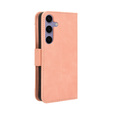 Flip case for Samsung Galaxy S25 FE, Card Slot, pink