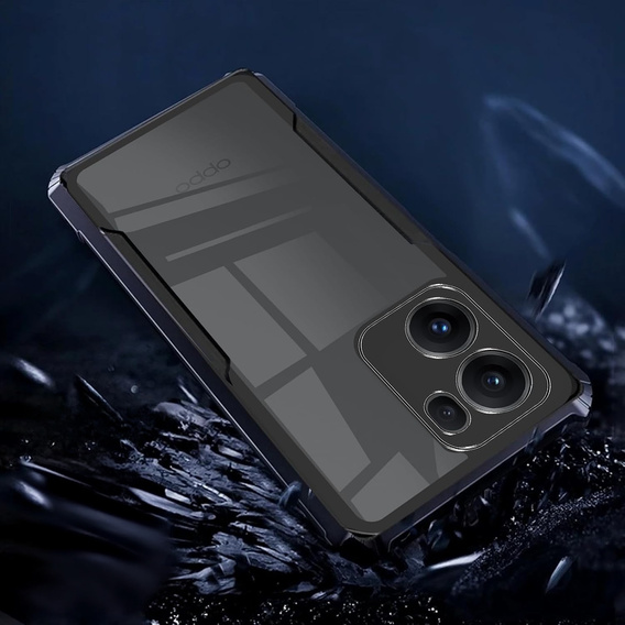 Case for Oppo Reno 13F / Oppo Reno 13FS, AntiDrop Hybrid, black