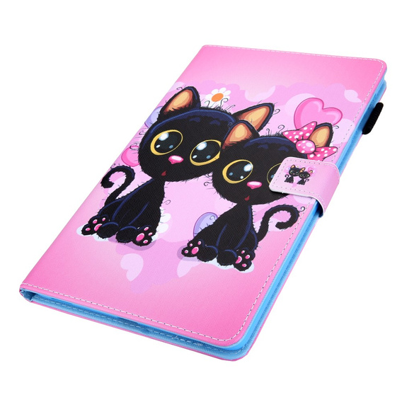 Case for Samsung Galaxy Tab A9 X110 / X115, two cats