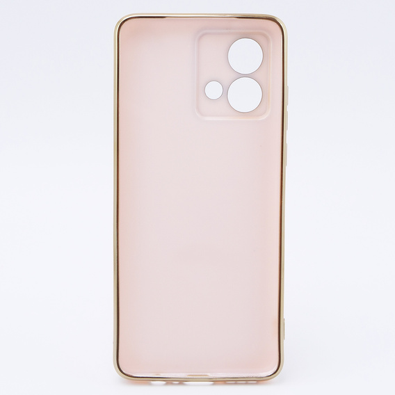 Case for Motorola Moto G84 5G, Glamour CamShield, pink rose gold