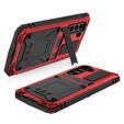 Case for Samsung Galaxy S21 FE, R-JUST, armoured, red