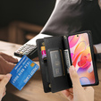 Flip case for Samsung Galaxy A56 5G, Wallet Zipper Pocket, black