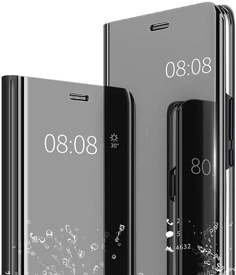 Case for LG K61, Clear View, black