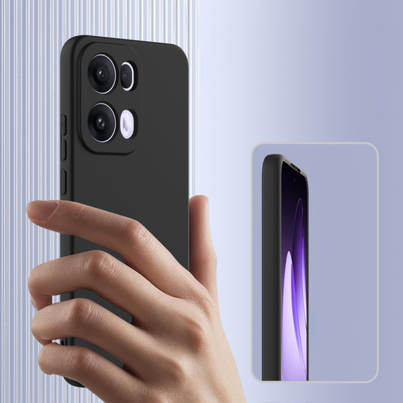 Case for Oppo Reno13 Pro 5G, Silicone MagSafe, black
