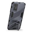 Case for Xiaomi Redmi Note 11/11S, Military kickstand, blue