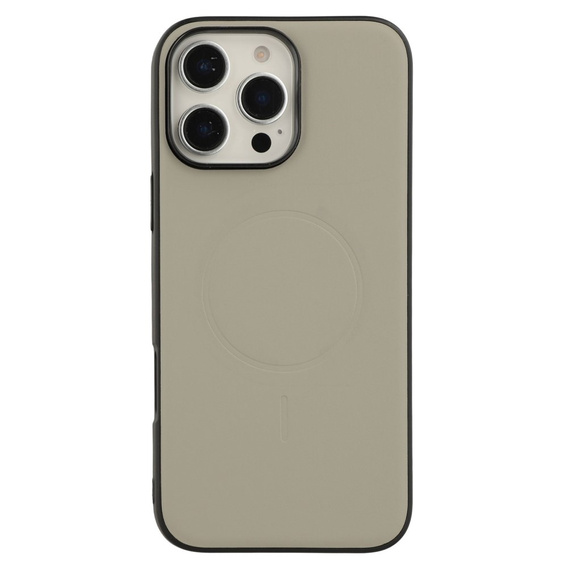 X-LEVEL Case for iPhone 16 Pro, Magnetic Card Holder, grey