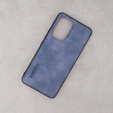 Case for Samsung Galaxy A53, ERBORD Business, with metal plate for car mounts, blue