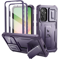 Armored case for Samsung Galaxy A56 5G, Dexnor Full Body (Two Frames), purple