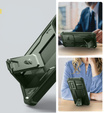 Armored case for Samsung Galaxy S25, Dexnor Full Body (Two Frames), green