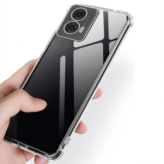 Case for Motorola Moto G85, Dropproof, transparent