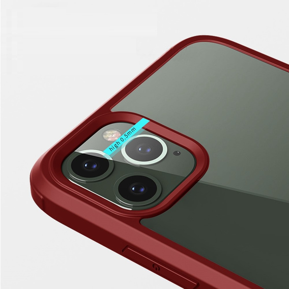 Case for iPhone 11 Pro Max, ERBORD Guardian, red