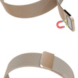 Milanese bracelet 18mm for Garmin Vivoactive 4S, Black