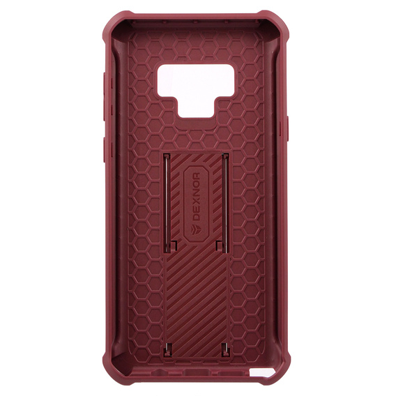 Armored case for Samsung Galaxy Note 9, Dexnor Full Body, red