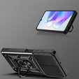 Case for Honor X7a 5G, CamShield Slide, black