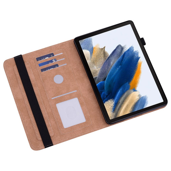 Case for Samsung Galaxy Tab A9, Classic, with space for stylus, black