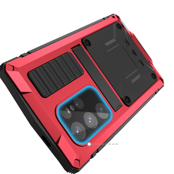 Armored case for Samsung Galaxy S24 Ultra, R-JUST, red