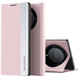 Flip case for Honor Magic 6 Lite 5G, Side Magnetic, pink