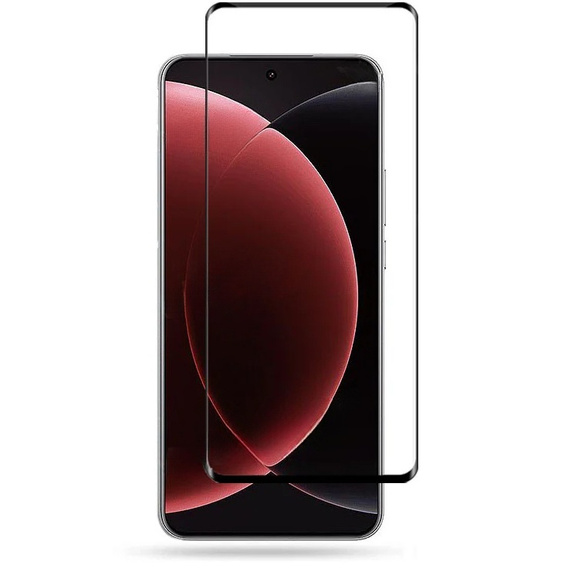 3D Tempered Glass for Xiaomi 15 Ultra, black frame
