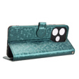 Flip case for Oppo A5 Pro 5G, Wallet Rhombus, green